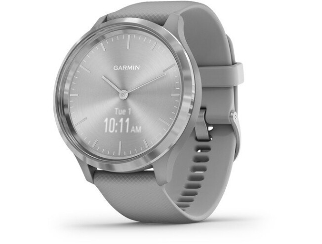 Aktiivsuskell Garmin vivomove 3 Sport Grey-Sliver, Silicone hõbe/hall