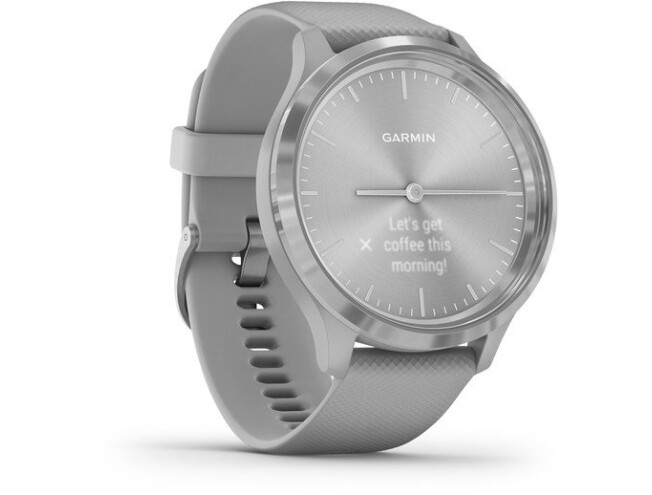 Aktiivsuskell Garmin vivomove 3 Sport Grey-Sliver, Silicone hõbe/hall