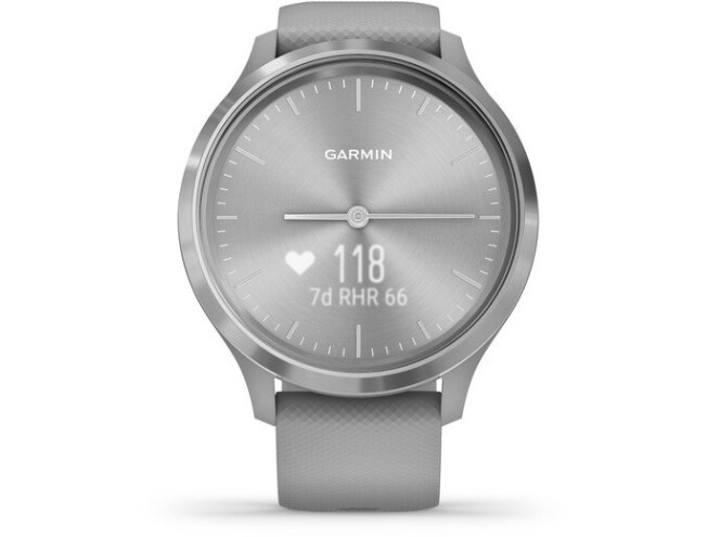 Aktiivsuskell Garmin vivomove 3 Sport Grey-Sliver, Silicone hõbe/hall