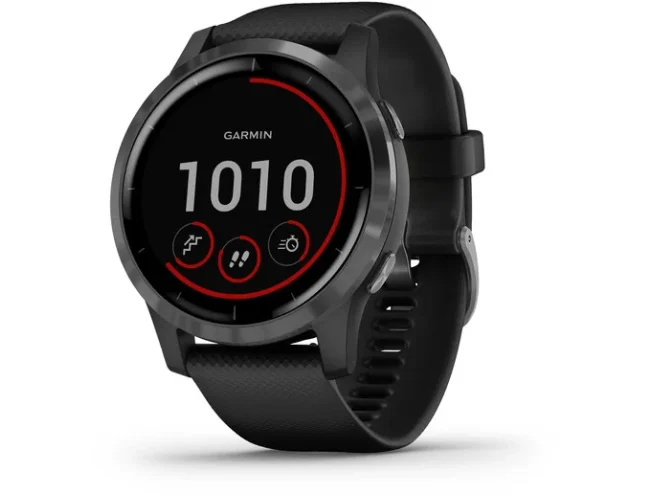 Spordikell Garmin vivoactive 4 hall/must