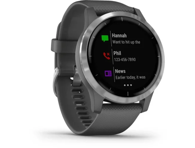 Spordikell Garmin vivoactive 4 h&otilde;be/hall