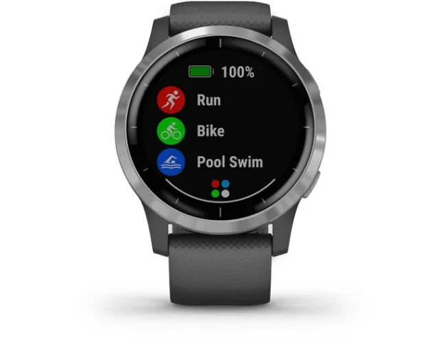 Spordikell Garmin vivoactive 4 h&otilde;be/hall