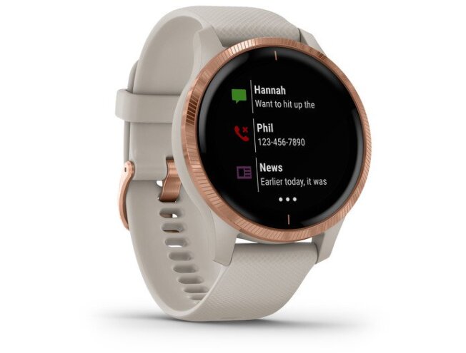 Aktiivsuskell Garmin VENU roosa kuld/beež