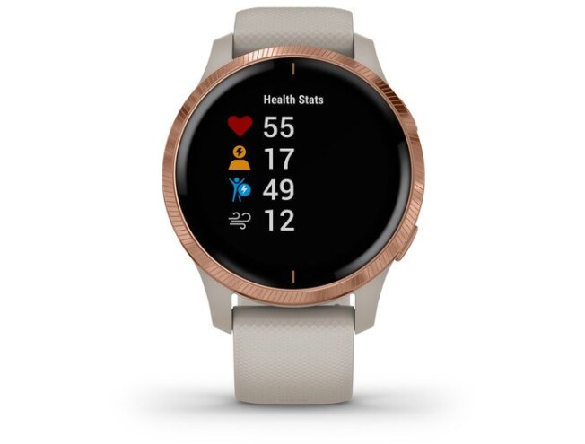 Aktiivsuskell Garmin VENU roosa kuld/beež