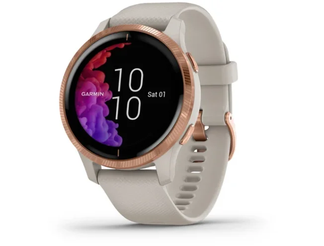 Aktiivsuskell Garmin VENU roosa kuld/beež