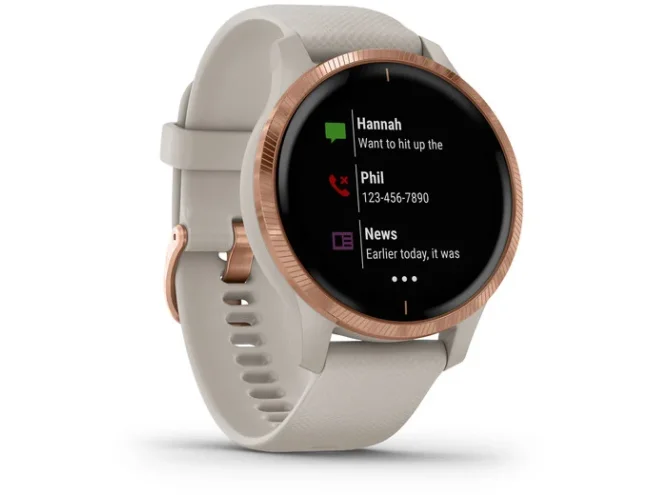 Aktiivsuskell Garmin VENU roosa kuld/beež