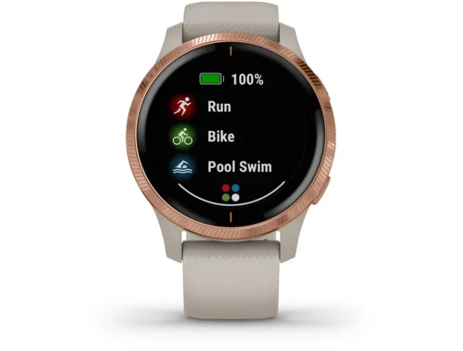 Aktiivsuskell Garmin VENU roosa kuld/beež