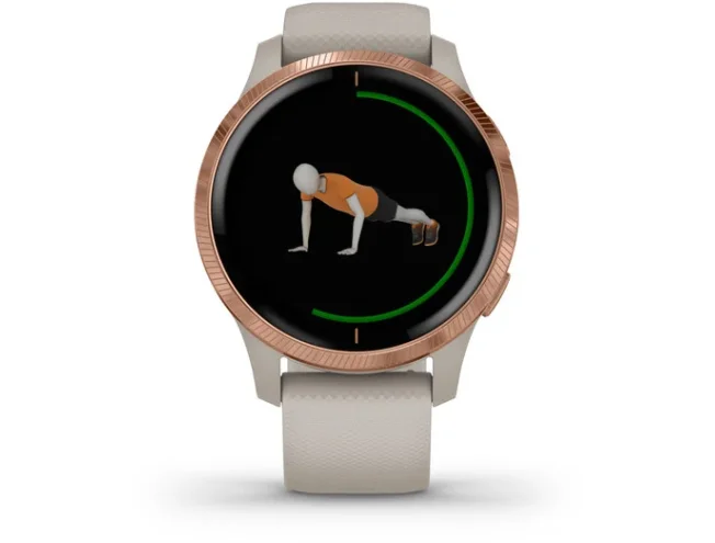 Aktiivsuskell Garmin VENU roosa kuld/beež