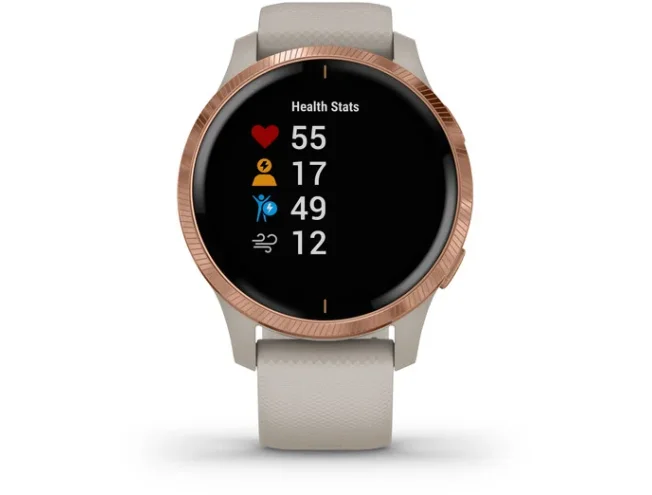 Aktiivsuskell Garmin VENU roosa kuld/beež