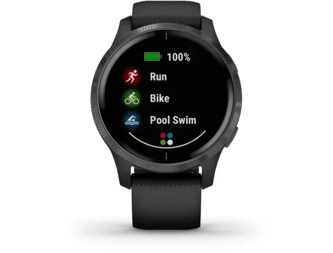 Aktiivsuskell Garmin VENU hall/must