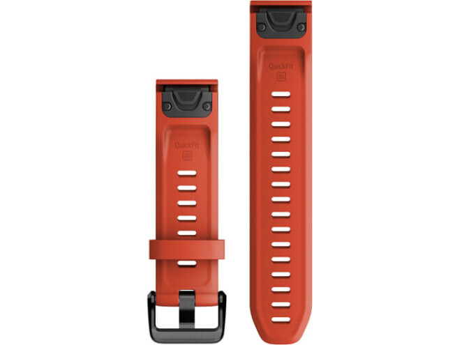 QUICKFIT 20 kellarihmad (20mm) Silikoon - Flame Red