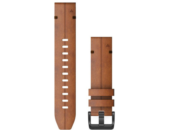 QUICKFIT 22 kellarihmad (22mm) Nahk - Chestnut