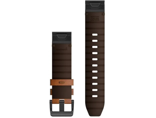 QUICKFIT 22 kellarihmad (22mm) Nahk - Chestnut