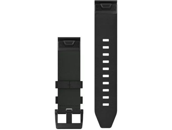 QUICKFIT 22 kellarihmad (22mm) Nahk - Black