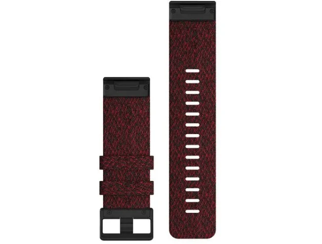 QUICKFIT 26 kellarihmad (26mm) Nailon-Heathered Red
