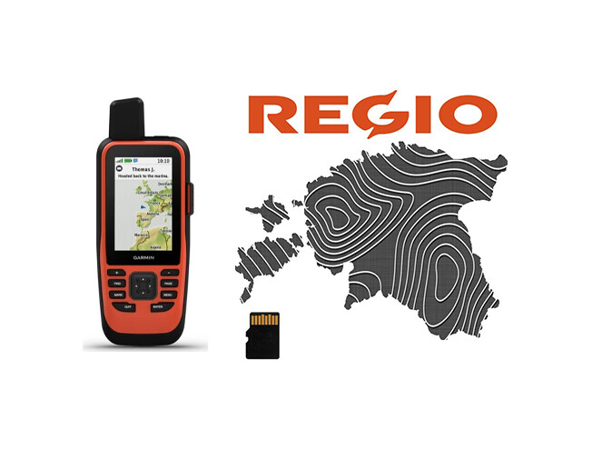 Käsi GPS merele Garmin GPSMAP 86i (inReach) GPSMAP 86i (inReach) + Regio Topo mälukaart