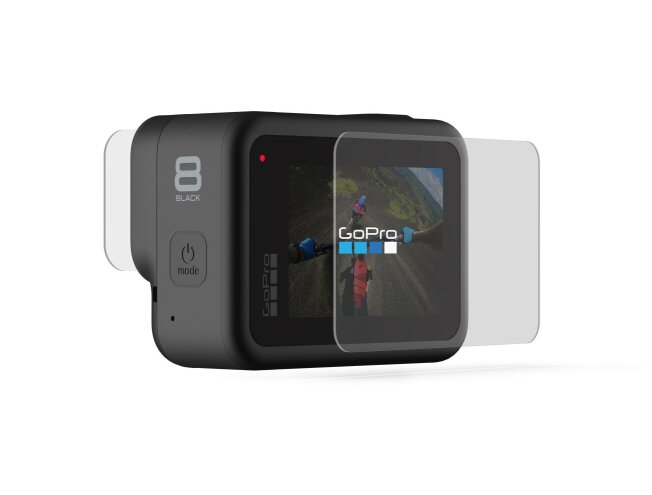 GoPro l&auml;&auml;tse ja ekraani kaitse klaasid (HERO8 Black)
