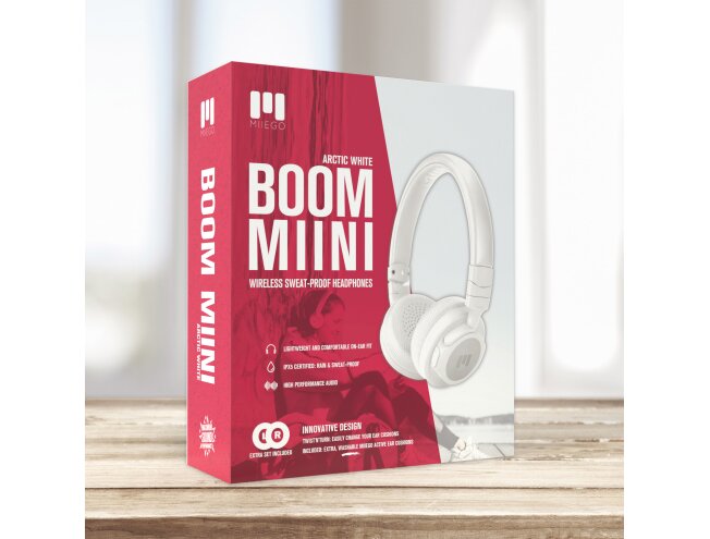 MIIEGO BOOM Miini bluetooth k&otilde;rvaklapid Valge