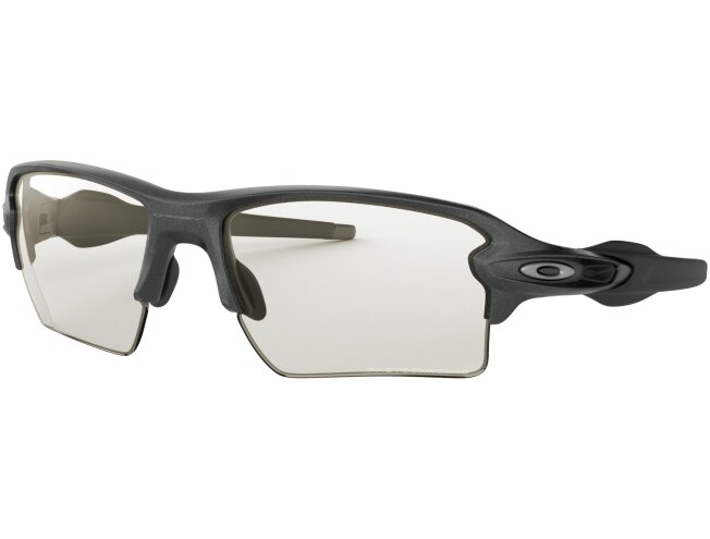 P&auml;ikeseprillid OAKLEY Flak 2.0 XL Steel Clear Black Iridium Photochromic