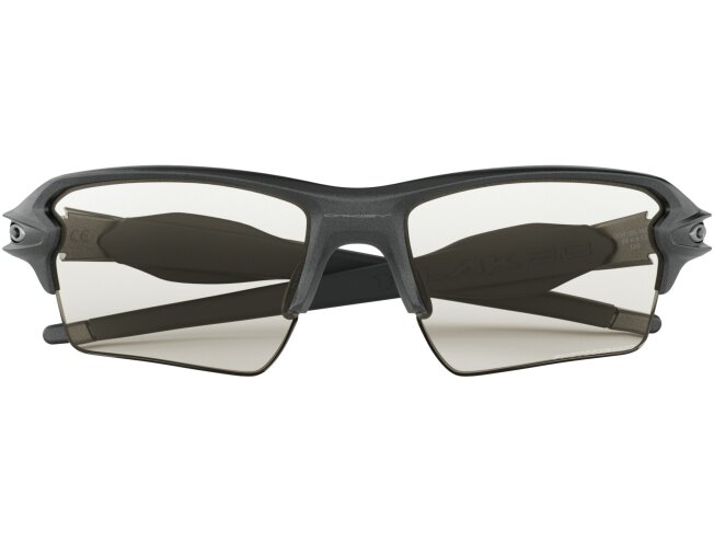 P&auml;ikeseprillid OAKLEY Flak 2.0 XL Steel Clear Black Iridium Photochromic