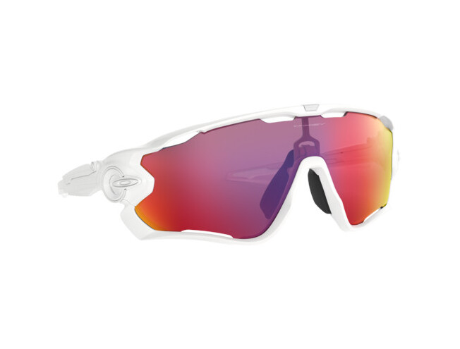 Päikeseprillid OAKLEY Jawbreaker Polished Pure White Prizm Road