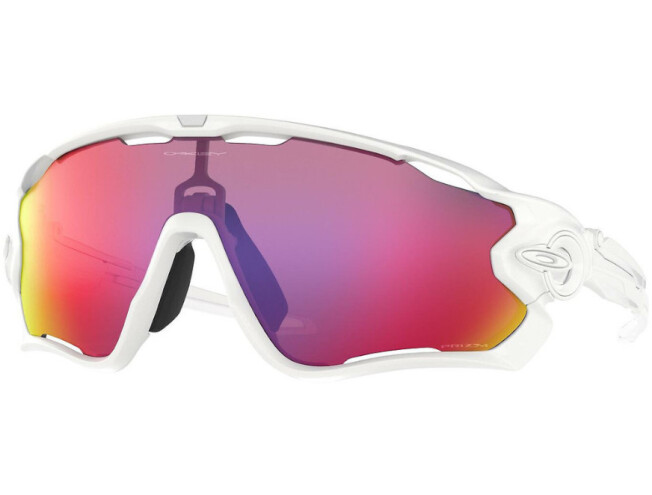 Päikeseprillid OAKLEY Jawbreaker Polished Pure White Prizm Road
