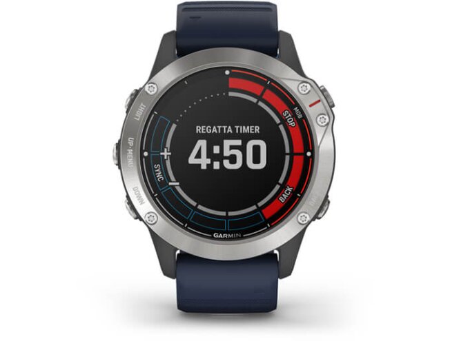 Spordikell Garmin quatix 6 Hall, sinise rihmaga