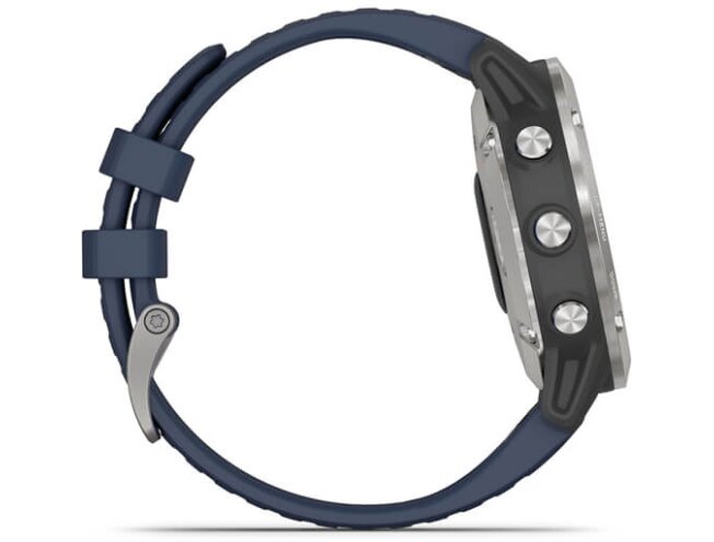 Spordikell Garmin quatix 6 Hall, sinise rihmaga