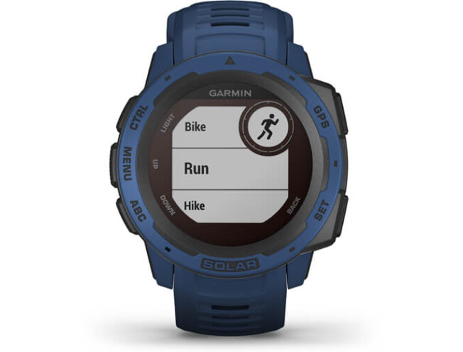 Seikluskell Garmin Instinct Solar - Tidal Blue/ Graphite Tidal Blue/ Graphite