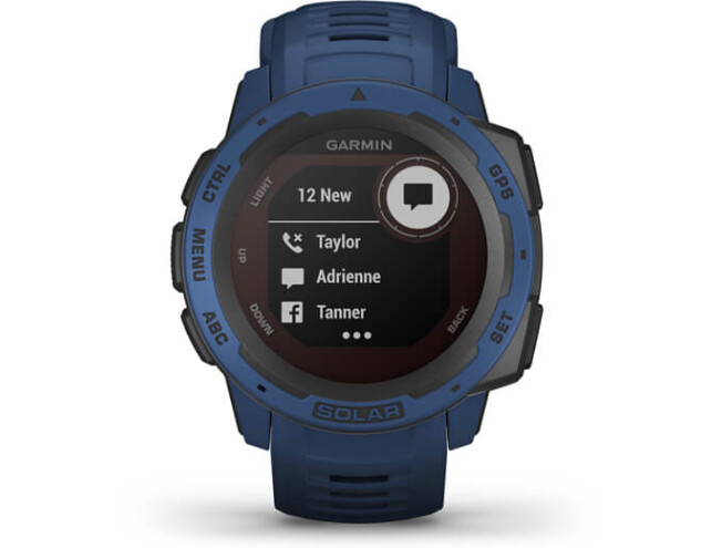 Seikluskell Garmin Instinct Solar - Tidal Blue/ Graphite Tidal Blue/ Graphite