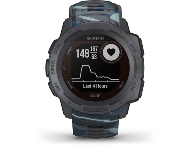Seikluskell Garmin Instinct Solar Surf - Pipeline Surf Pipeline
