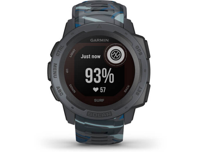 Seikluskell Garmin Instinct Solar Surf - Pipeline Surf Pipeline