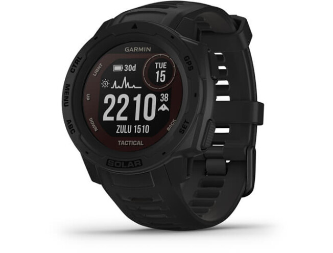 Seikluskell Garmin Instinct Solar Tactical Tactical Black
