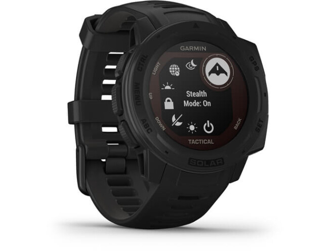Seikluskell Garmin Instinct Solar Tactical Tactical Black