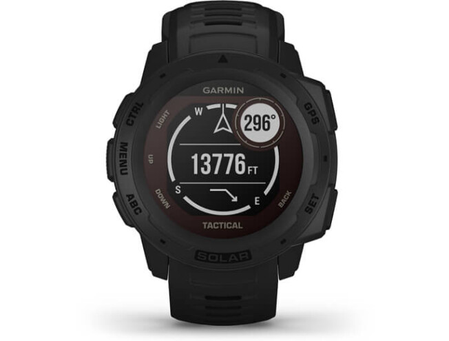 Seikluskell Garmin Instinct Solar Tactical Tactical Black
