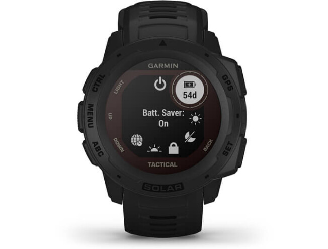 Seikluskell Garmin Instinct Solar Tactical Tactical Black
