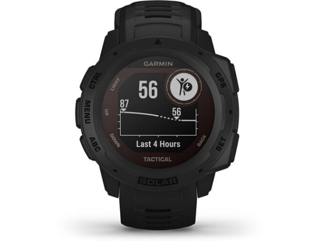 Seikluskell Garmin Instinct Solar Tactical Tactical Black