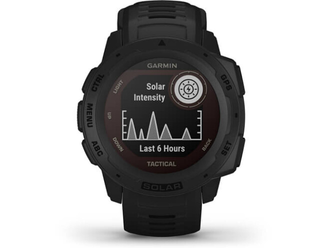 Seikluskell Garmin Instinct Solar Tactical Tactical Black