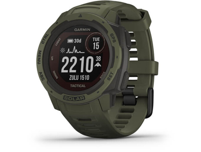 Seikluskell Garmin Instinct Solar Tactical - Moss Tactical Moss