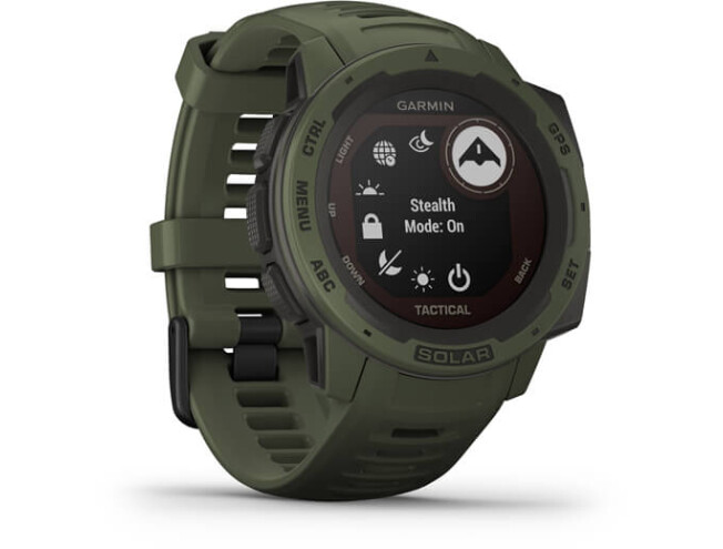 Seikluskell Garmin Instinct Solar Tactical - Moss Tactical Moss
