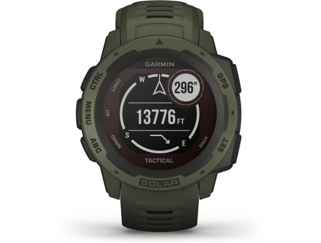Seikluskell Garmin Instinct Solar Tactical - Moss Tactical Moss