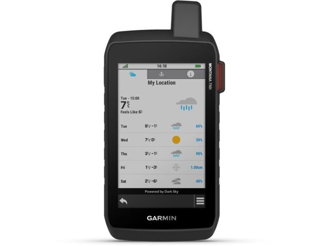 K&auml;si GPS Garmin Montana 750i