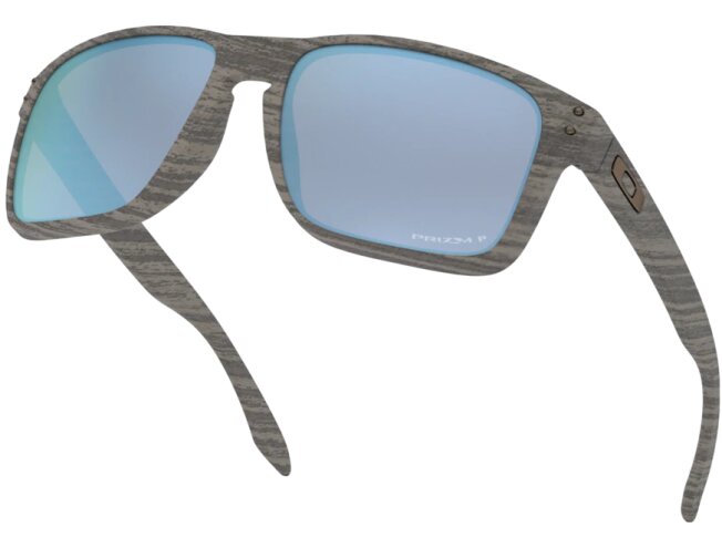 P&auml;ikeseprillid OAKLEY Holbrook XL Woodgrain Collection Prizm Deep Water Polarized
