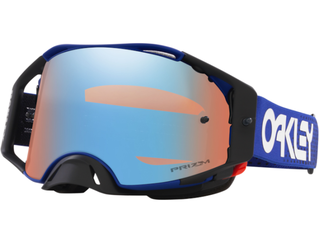 Krossiprillid OAKLEY Airbrake MX Moto Blue Prizm MX Sapphire Iridium