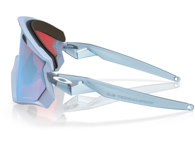 P&auml;ikeseprillid OAKLEY Wind Jacket 2.0 Matte Transparent Stonewash Prizm Snow Sapphire