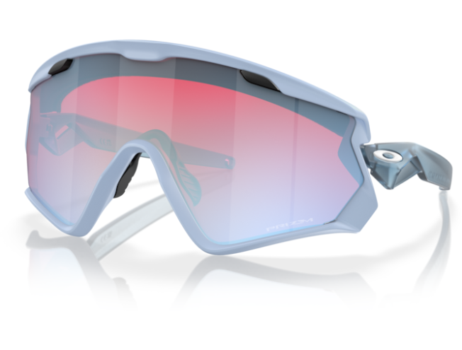 P&auml;ikeseprillid OAKLEY Wind Jacket 2.0 Matte Transparent Stonewash Prizm Snow Sapphire