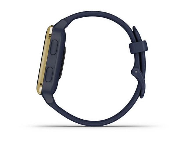 Aktiivsuskell Garmin VENU SQ Music Captain Blue/Light Gold Navy/Light Gold