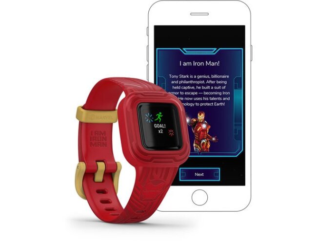 Aktiivsuskell Garmin vivofit jr. 3 Iron Man