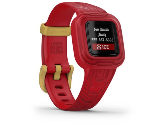 Aktiivsuskell Garmin vivofit jr. 3 Iron Man