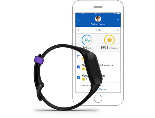 Aktiivsuskell Garmin vivofit jr. 3 Black Panther